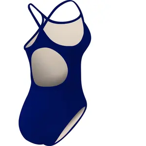 Badeanzug, Damen TYR Solid Diamondfit Bleu 30 günstig