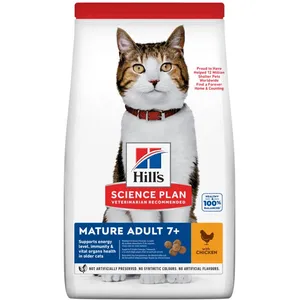Hills Hill's Science Plan Mature Adult 7+ Katzenfutter mit Huhn 1.5 kg günstig