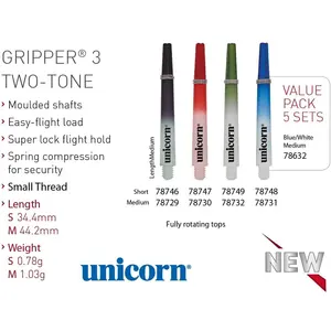 Unicorn Gripper 3 TWO-TONE Shaft (34.40 mm)