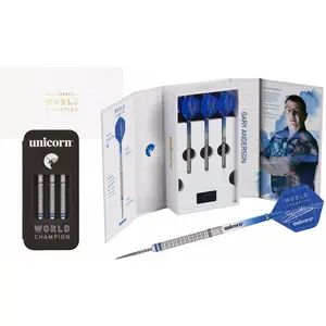 Unicorn Phase 3 World Champion Gary Anderson Steel Darts 25 g