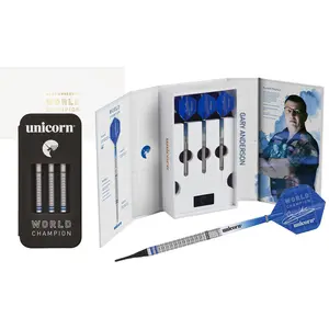 Unicorn Phase 3 World Champion Gary Anderson Soft Darts 18 g
