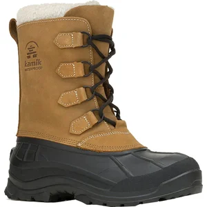 Kamik R WK0011 Tan Herrenschuhe Stiefel Schnürer Braun Freizeit, Schuhgröße:44 EU