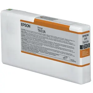 Epson Original UltraChrome Druckerpatrone orange 200ml (C13T653A00)