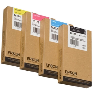Epson Singlepack Yellow T611400, Gelb, Tinte auf Pigmentbasis, 110 ml, 1 Stück(e), Einzelpackung