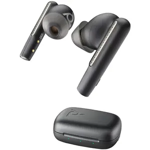 HP Poly Poly Voyager Free 60 UC Carbon Black Earbuds +BT700 USB-A Adap...