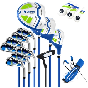 Costway Herren Komplett Golfschläger Set 15 Teilges Golf Set Rechtshänder mit Golftasche Golfschlägersätze Blau günstig
