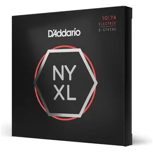 D'Addario NYXL1074 (8x, E-Gitarre, Gitarre, 0.07"), Saiten günstig