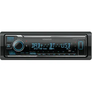 Kenwood KMM-BT506DAB, Schwarz, 1 DIN, 50 W, 4.0 Kanäle, 50 W, 30 - 150...