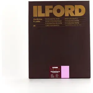 Ilford MG FB Warmtone 1K 24x30.5cm/50 Blatt #1865462 (255 g/m², 50 Stk.), Fotopapier, Schwarz günstig