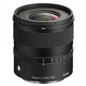Sigma 15mm 1:1.4 Contemporary DC für Fujifilm X schwarz günstig