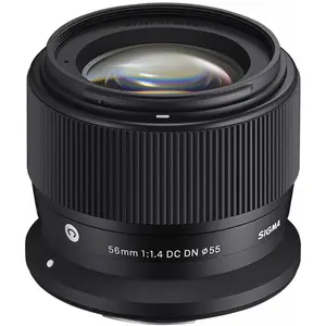 Sigma 56mm F1,4 DC DN Contemporary, Canon RF (Canon RF, APS-C / DX), Objektiv, Schwarz