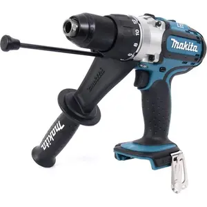 Makita DHP451Z, Handbohrmaschine, Schwarz, Blau, 1,3 cm, 1700 RPM, 6,5 cm, 1,3 cm