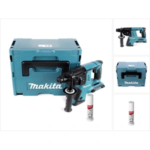 Makita DHR 263 ZJ 2x18V / 36 V SDS-Plus Akku Bohrhammer im Makpac 4 So...