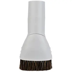 Makita Rundbürste mit drehbarem Kopf, Staubsauger Zubehör, Weiss