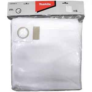Makita Staubtüte 25 L für VC3211MX1   Packung mit 5 Stück