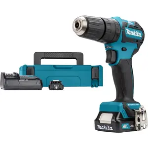Makita HP332DSAJ, Handbohrmaschine, Schwarz, Blau, 1 cm, 2,8 cm, 1 cm, 1 mm