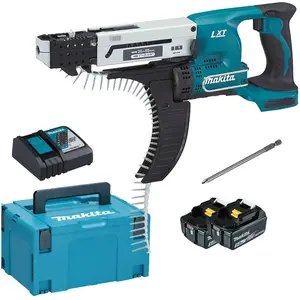Makita, Bohrmaschine + Akkuschrauber, DFR 550 (Magazinschrauber)