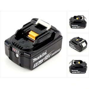 Makita BL 1850 B Li-Ion Akku 18V 5,0 Ah ( 197280-8 / 632f15-1 ) mit LE...