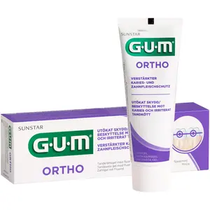 GUM, Zahnpasta, SUNSTAR Ortho Zahnpasta (75 ml) günstig
