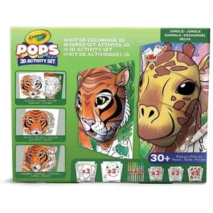Pops 3D-Bastelset   Dschungel CRAYOLA