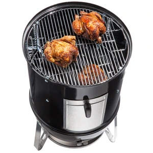 Weber Smokey Mountain Cooker 47cm, Schwarz, Silber, Rund, Aluminium, 48 cm, 48 cm, 104 cm günstig