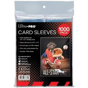 Ultrapro Ultra Pro - 1000 Soft Sleeves Hüllen für Sammelkarten (1000 c...
