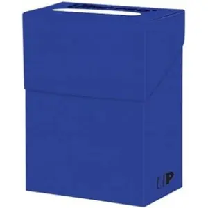 Ultra Pro New Solid Deck-box Blau Blau One Size