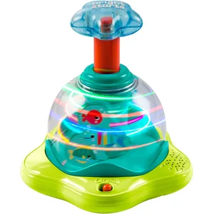 Bright Starts Kreisel Press & Glow Spinner , mit Licht und Sound