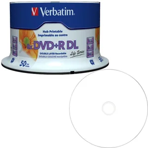 Verbatim DVD+R DL bedruckbar Spindel günstig