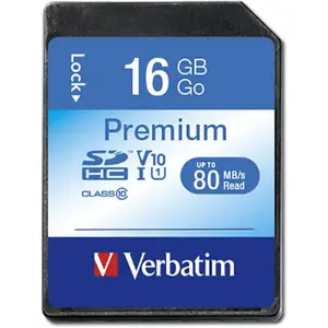 Verbatim Premium Sd Class 10 16gb Speicherkarte
