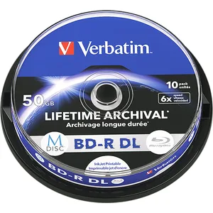 Verbatim Blu-Ray Bd-R DL 50GB Spindel günstig