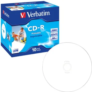 Verbatim CD-R 700MB 10er bedr Jewel Case günstig