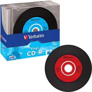Verbatim CD-R 700MB 10er Vinyl Slim Case günstig