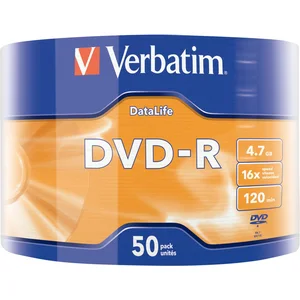 Verbatim DVD-Rohling 50 Rohlinge DVD-R 4,7GB 16x Shrink günstig