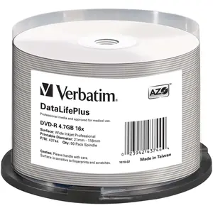 Verbatim Dvd-R (50x), Optischer Datenträger günstig