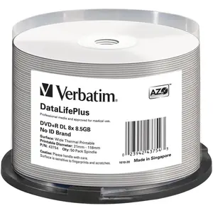 Verbatim Dvd+R dl (50x), Optischer Datenträger günstig