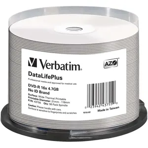Verbatim Dvd-R (50x), Optischer Datenträger günstig