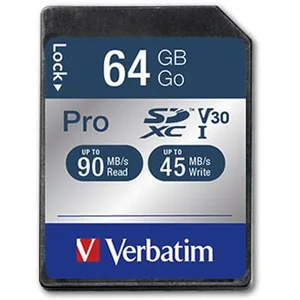 Verbatim Pro Speicherkarte 64 GB