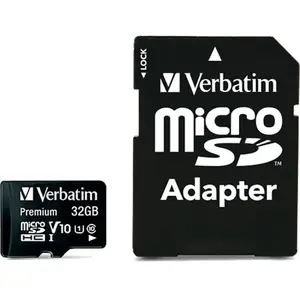 Verbatim Premium Micro Sd Class 10 32gb Speicherkarte Mit Adapter