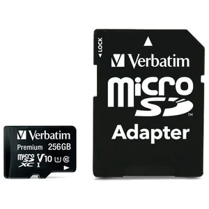 Verbatim Premium Speicherkarte 256 GB (SD-Adapter inbegriffen)