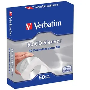 Verbatim 50 Cd-papierhüllen + Etiketten günstig