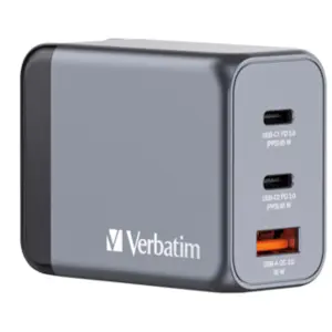 VERBATIM GNC-65 GaN Netzladegerät 3 Port 65W USB A/C günstig