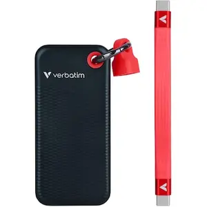 Verbatim Pocket SSD - 1 TB, Schwarz, Rot günstig