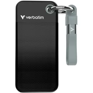 Verbatim Pocket SSD - 2 TB, Schwarz, Grau
