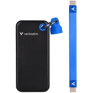 Verbatim Pocket SSD - 2 TB, Schwarz, Blau günstig