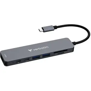 VERBATIM USB-C Essentials Multiport Hub 7 Anschlüsse günstig