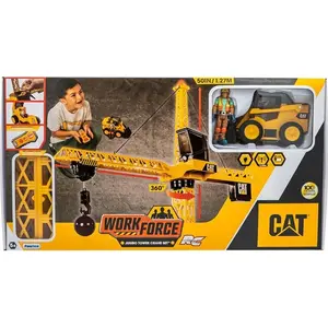 Funrise Toys CAT Kran RC 127cm mit Figur und Fahrzeug 82438 / 2