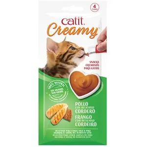 Catit Rezept Für Cremiges Hähnchen Und Lamm 4 Einheiten