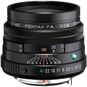 Pentax HD FA 77mm/ 1.8 Limited black (Pentax K, Vollformat), Objektiv, Schwarz