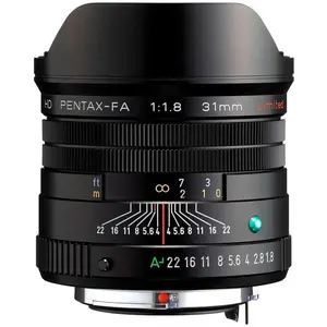 Pentax HD FA 31mm f/1.8 Limited (Pentax K, Vollformat), Objektiv, Schwarz